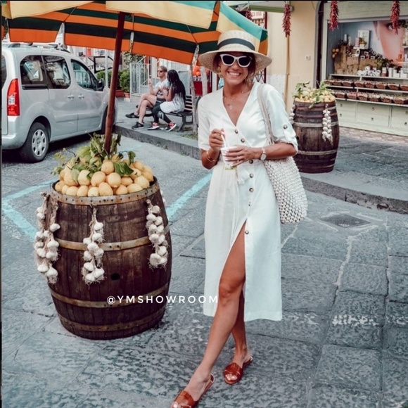 ZARA  button down dress - Picture 3 of 8